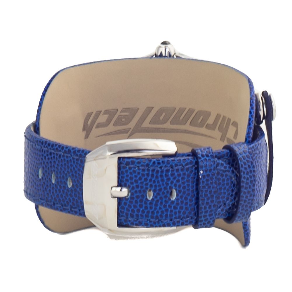 Chronotech Silberne Edelstahluhr