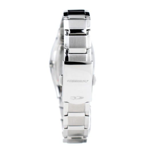 Chronotech Silberne Edelstahluhr