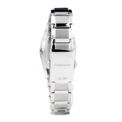 Chronotech Silberne Edelstahluhr