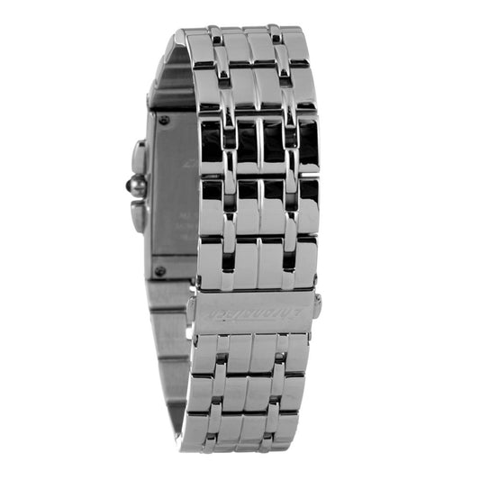 Chronotech Silberne Edelstahluhr