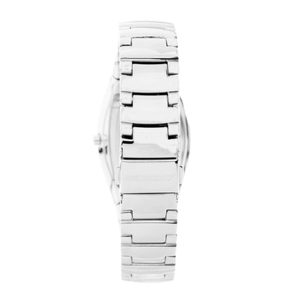 Chronotech Silberne Edelstahluhr