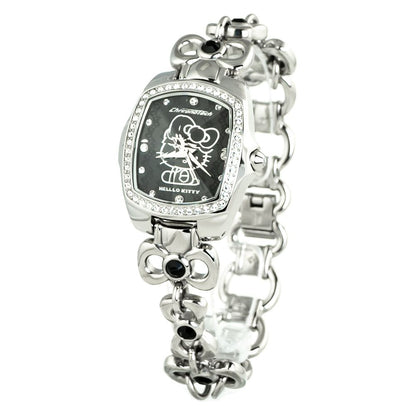 Chronotech Silberne Edelstahluhr