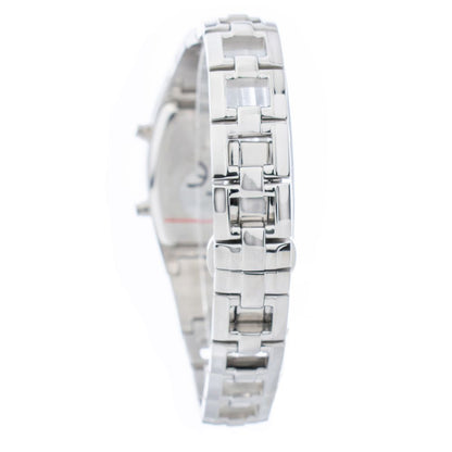 Chronotech Silberne Edelstahluhr