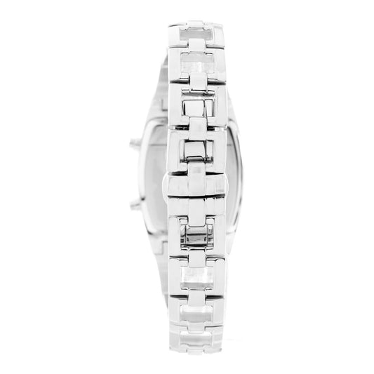 Chronotech Silberne Edelstahluhr