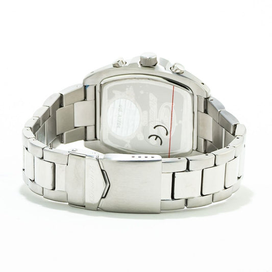 Chronotech Silberne Edelstahluhr