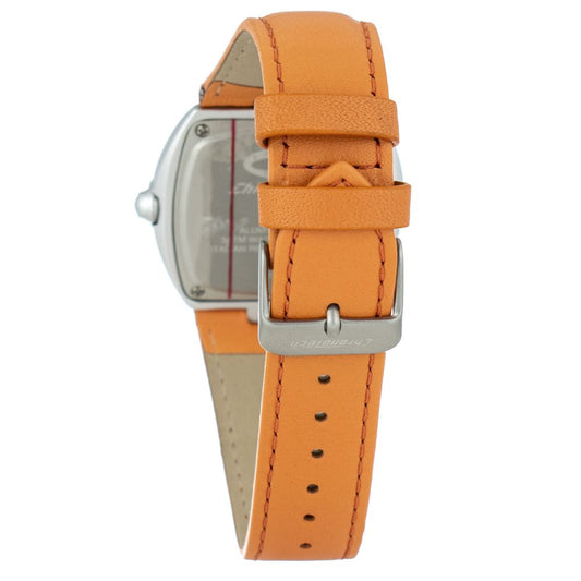 Chronotech Orange Lederuhr