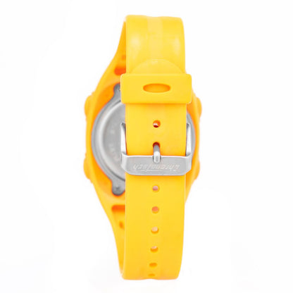 Chronotech Orangefarbene Kautschukuhr