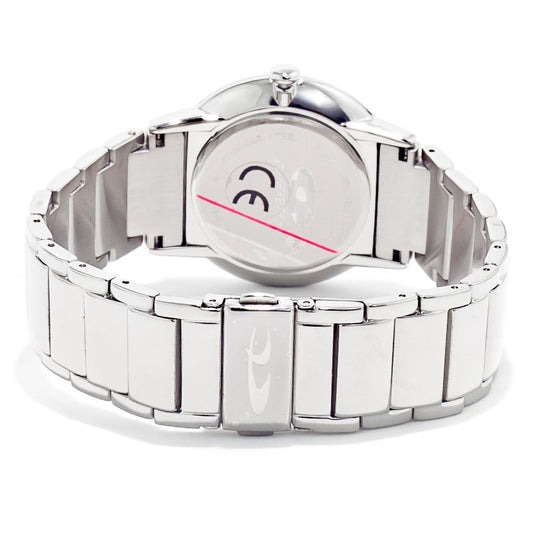 Chronotech Silberne Edelstahluhr