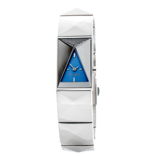 Chronotech Silberne Edelstahluhr