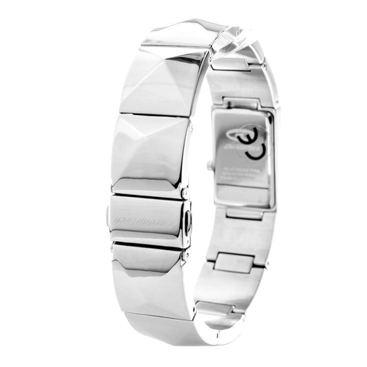 Chronotech Silberne Edelstahluhr