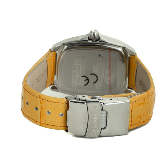 Chronotech Orange Lederuhr