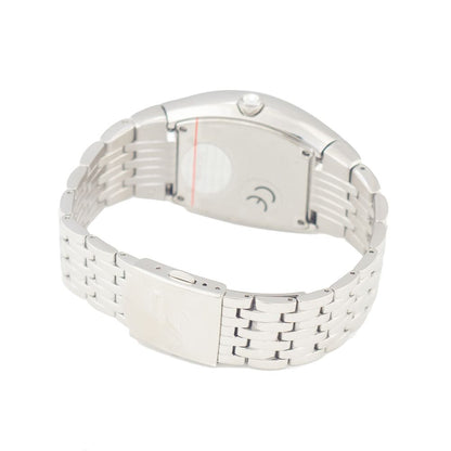 Chronotech Silberne Edelstahluhr