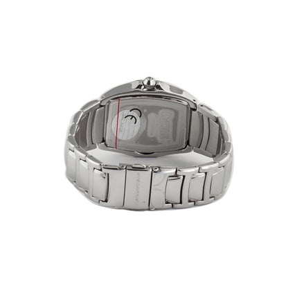 Chronotech Silberne Edelstahluhr