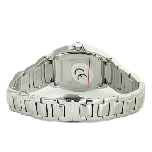 Chronotech Silberne Edelstahluhr