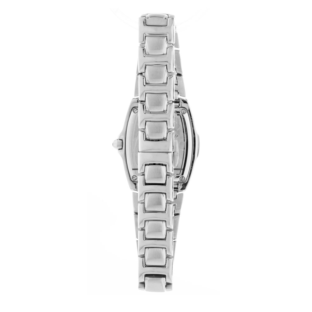 Chronotech Silberne Edelstahluhr