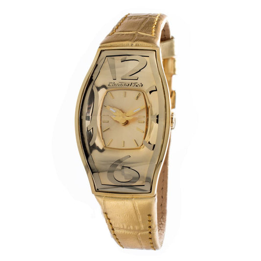 Chronotech Gold Lederuhr