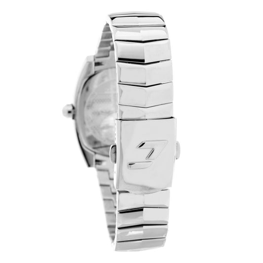 Chronotech Silberne Edelstahluhr