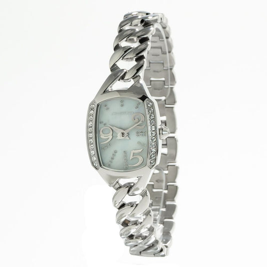 Chronotech Silberne Edelstahluhr