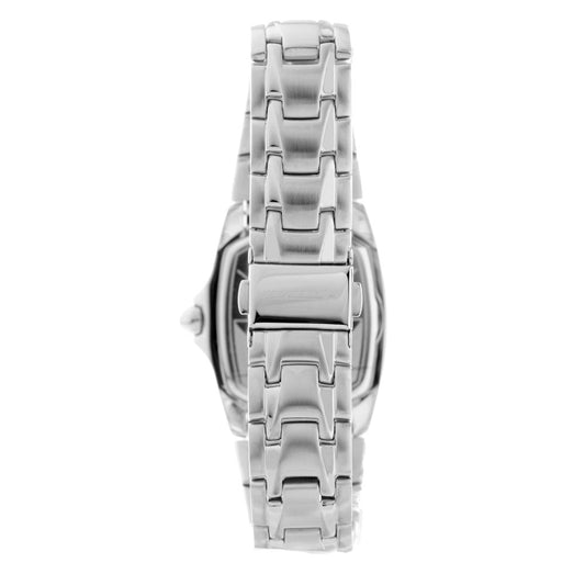 Chronotech Silberne Edelstahluhr