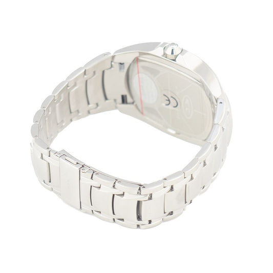 Chronotech Silberne Edelstahluhr
