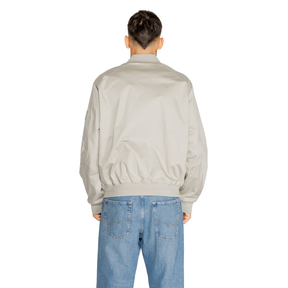 Calvin Klein Graue Jacken und Mäntel aus Bio-Baumwolle
