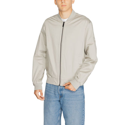 Calvin Klein Graue Jacken und Mäntel aus Bio-Baumwolle