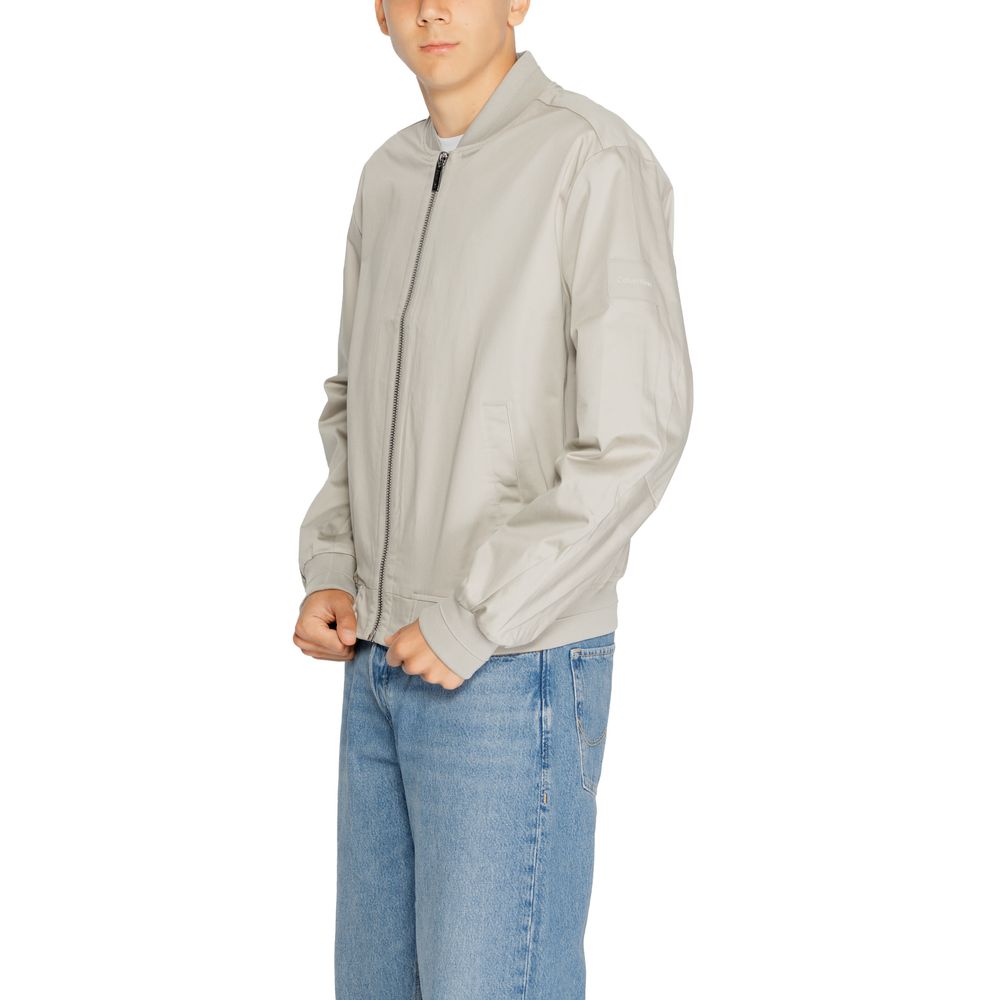 Calvin Klein Graue Jacken und Mäntel aus Bio-Baumwolle