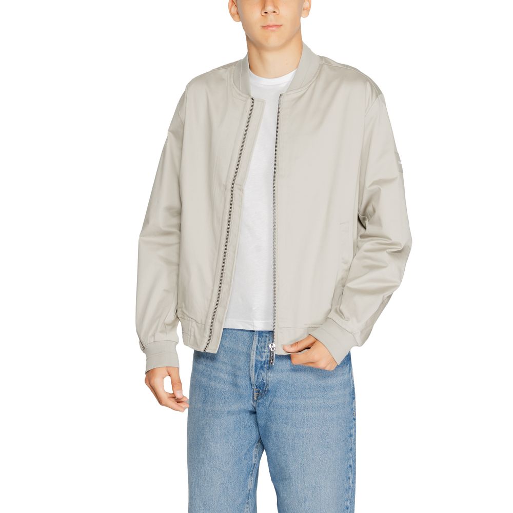 Calvin Klein Graue Jacken und Mäntel aus Bio-Baumwolle