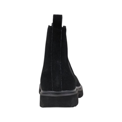 Calvin Klein Jeans – Schwarze Wildlederstiefel