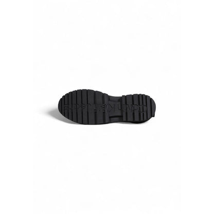 Calvin Klein Jeans – Oxfords und Derbys aus schwarzem Wildleder