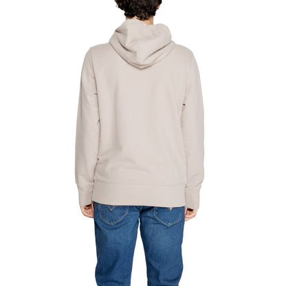 Calvin Klein Jeans – Kapuzenpullover aus recycelter Baumwolle in Beige