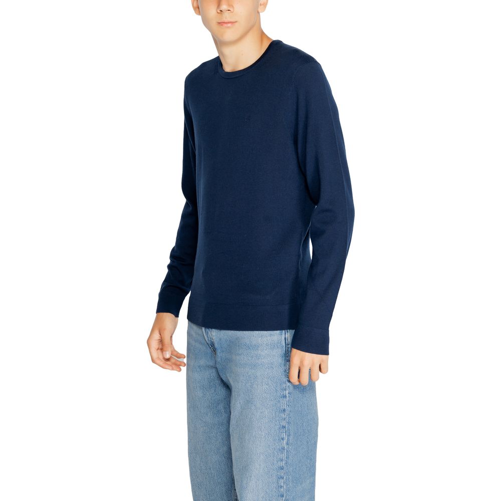 Calvin Klein – Sportbekleidung aus recycelter Wolle, Blau