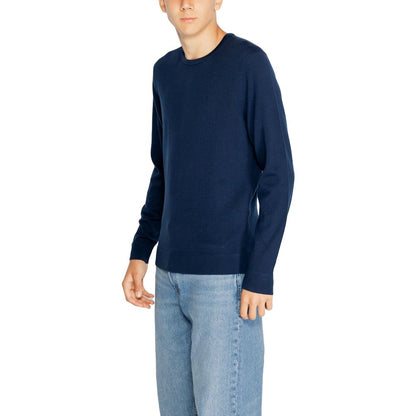 Calvin Klein – Sportbekleidung aus recycelter Wolle, Blau