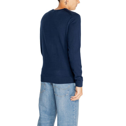 Calvin Klein – Sportbekleidung aus recycelter Wolle, Blau