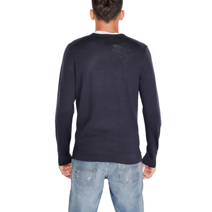 Calvin Klein – Sportbekleidung aus recycelter Wolle, Blau