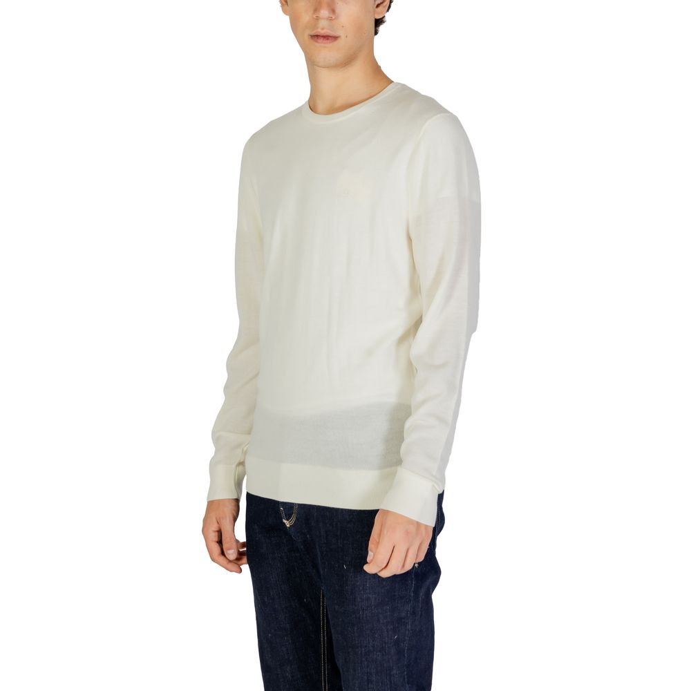 Calvin Klein – Sportbekleidung aus recycelter Wolle, Creme