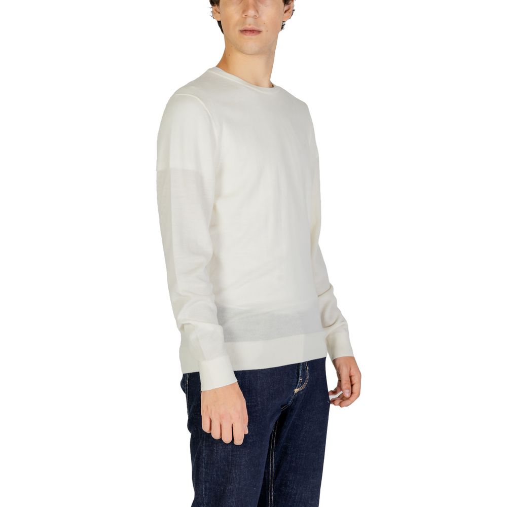 Calvin Klein – Sportbekleidung aus recycelter Wolle, Creme