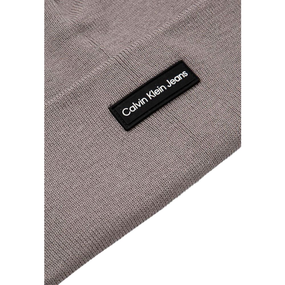 Calvin Klein Jeans – Baseballmütze aus recyceltem Polyester, Grau