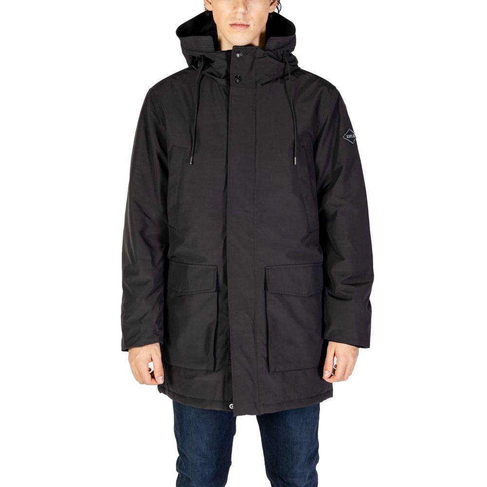 Replay Black Polyamide Parka