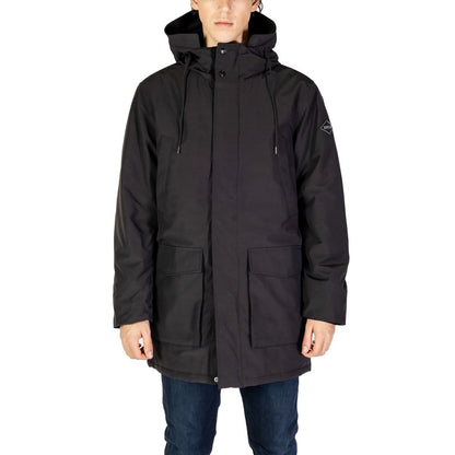 Replay Black Polyamide Parka
