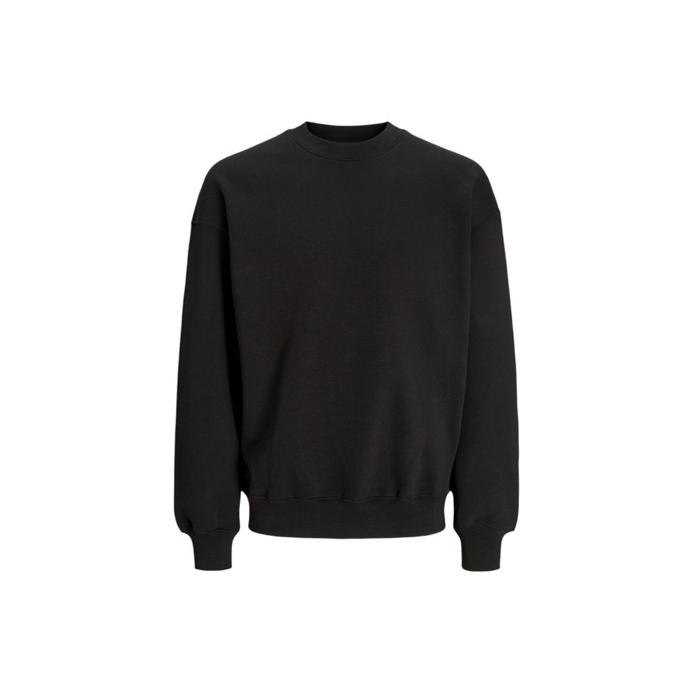 Jack Jones Black Cotton Sweatshirt