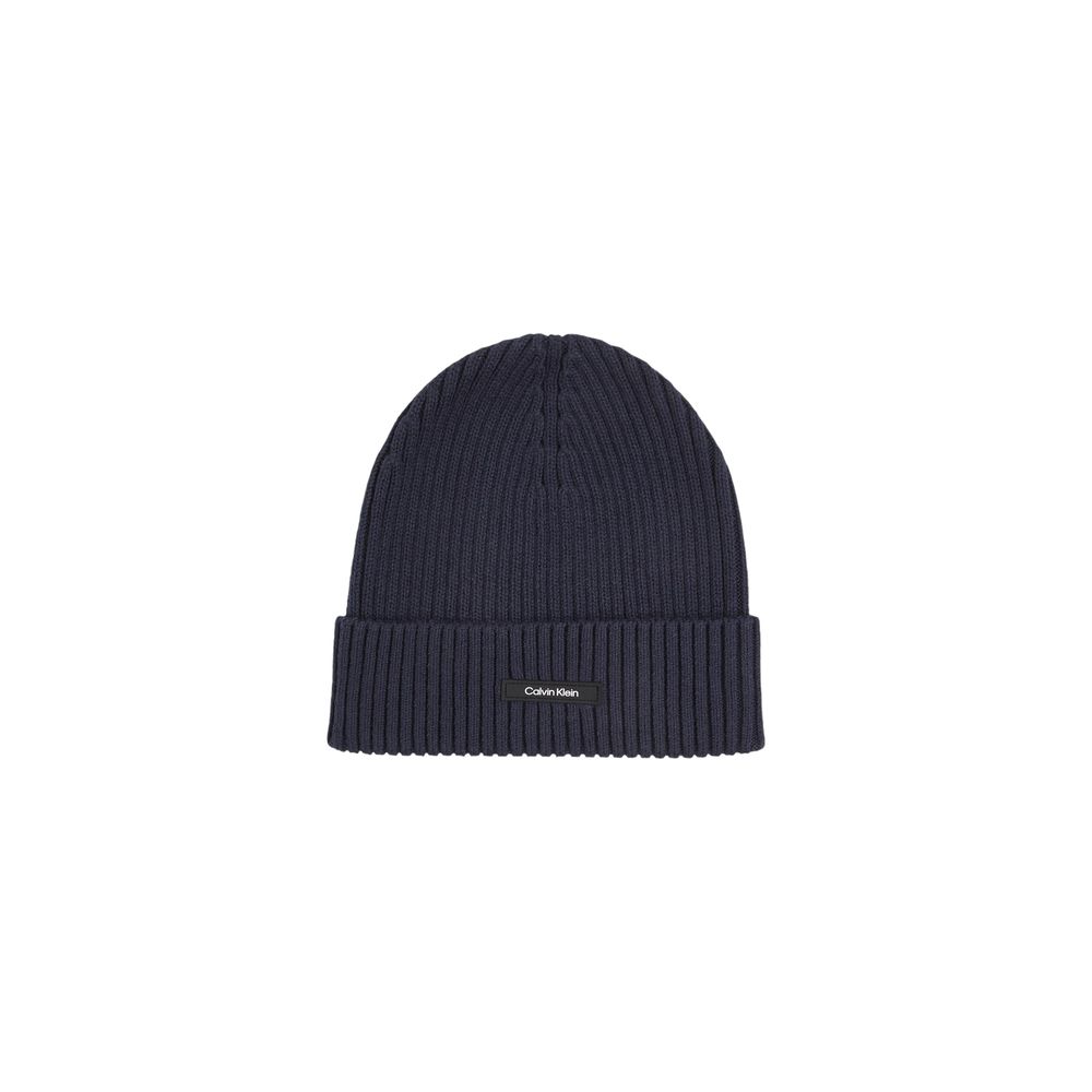 Calvin Klein – Baseballkappe aus Bio-Baumwolle, Blau
