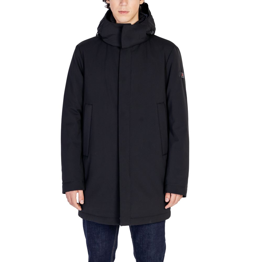 Peuterey Black Polyester Jackets & Coat