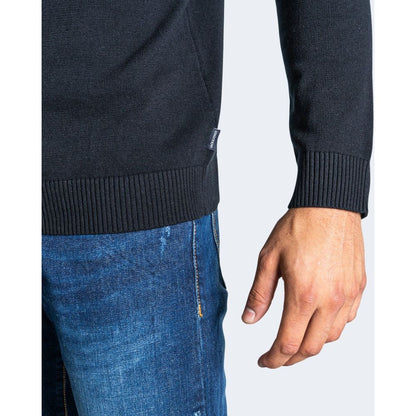 Jack Jones Black Cotton Sweatshirt