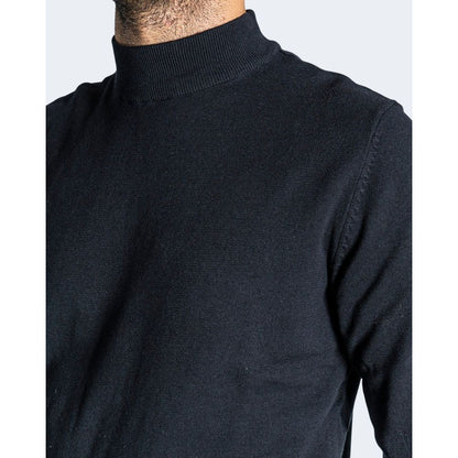 Jack Jones Black Cotton Sweatshirt