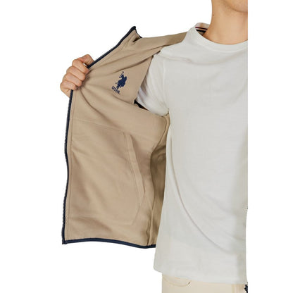 US POLO ASSN. Blaue Polyamidjacken und -mäntel