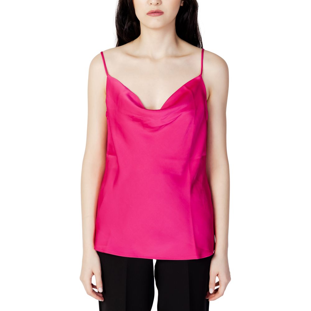 Vila Clothes – Rosa Polyester-Tanktop