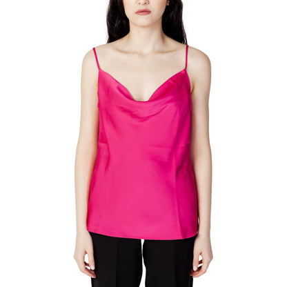 Vila Clothes – Rosa Polyester-Tanktop