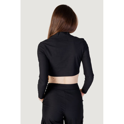 Calvin Klein Jeans – Schwarzes Oberteil aus recyceltem Polyester