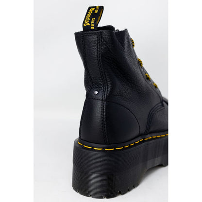 Dr. Martens – Schwarze Lederstiefel